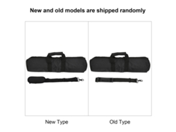 Bolsa De Náilon Preta Grossa Para Tripé, Bolsa De Ombro Para Transporte De Equipamentos Fotográficos Brilvibera (65 Cm 12 Cm)