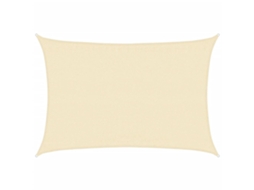 Sun Sail, Sun Sails Vidaxl Creme Polietileno (3.5 X 5 M)