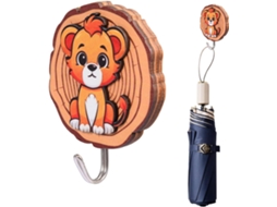 Conjunto De 2 Ganchos De Parede Autoadesivos, Ganchos Autoadesivos Resistentes | Ganchos Para Roupa Com Desenhos De Animais, Tamanho P