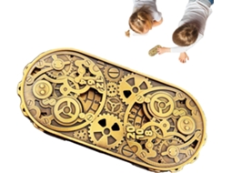 Rotativo Em Metal | Dés En Metal Pour Jeux De Rôle | Alliage Daluminium Gravures Objet Mystérieux P Gokoco