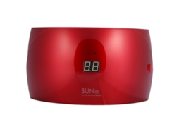 Lâmpada De Secagem Para Unhas Com 15 Leds 24w, Temporizador 99s E Sensor Automático, Cor Bordeaux