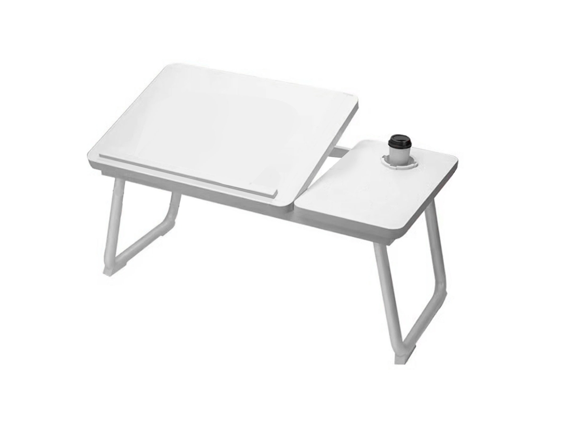 Mesa De Cama Plegable Porta Copo Mesa Para Laptop