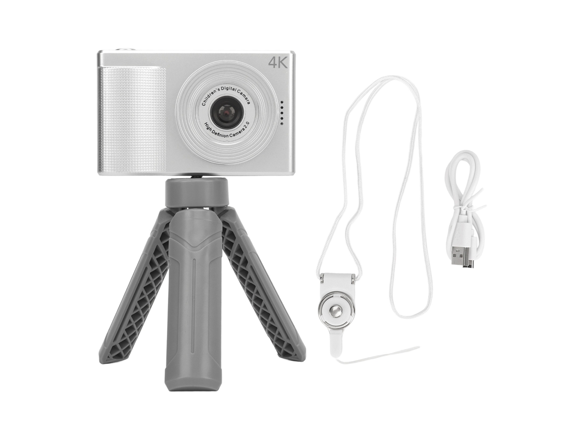 Câmara De Vídeo Digital Laxiscreed 1080p Hd Com Dupla Lente Para Selfies