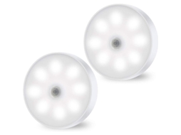 Luz Noturna Led Sensor Movimento Carregamento Usb Presente S/MARCA