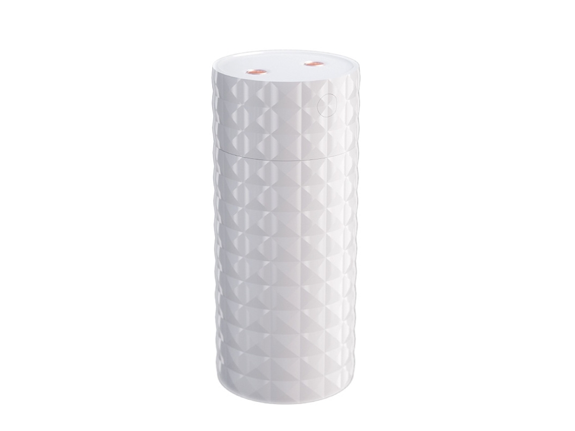 Mini Umidificador Portátil, Multifuncional, Silencioso, Com Porta Dupla De Pulverização, Usb, Mini Umidificador De Névoa Fria (branco)