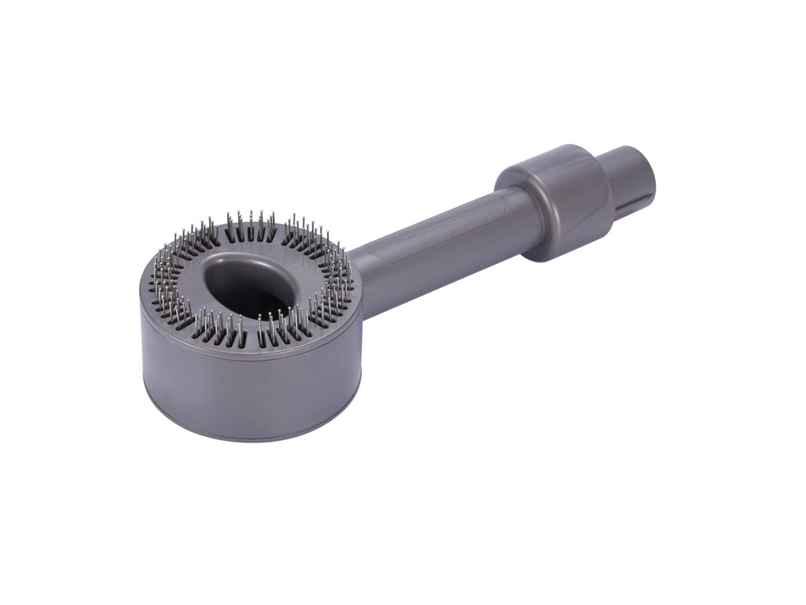 Escova de cabelo para animais de estimação, ferramenta de noivo para dyson v8 v10 v11 v15, escovas de cerdas de silicone a vácuo, acessório inovador,
