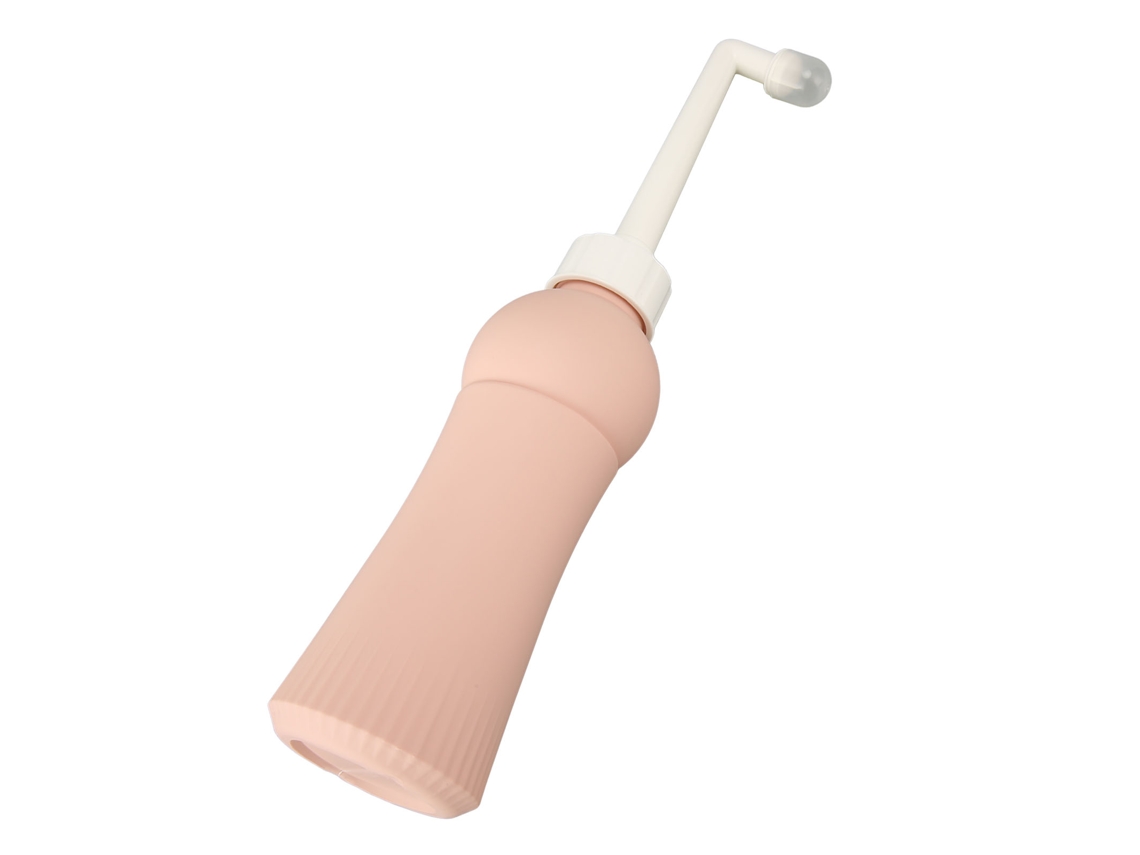 Limpador vaginal PP 500ml design ergonômico garrafa ducha perineal pós parto higiene | S/MARCA