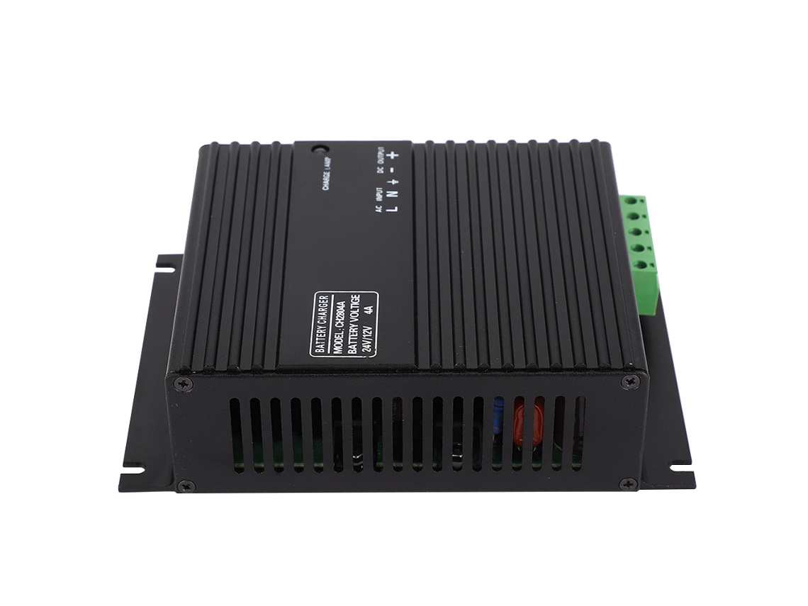 carregador inteligente de bateria de chumbo ácido 12V/24V 4A para gerador diesel com LED S/MARCA