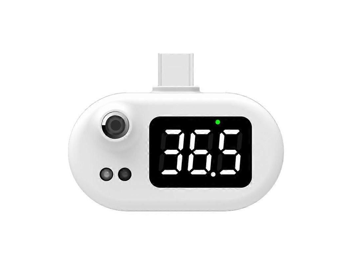 Termômetro Portátil, Infravermelho, Mini Infravermelho para Smartphone, Usb S em Contato, de Medição R GOKOCO