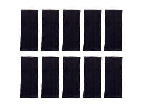 Pacote Com 10 Toalhas De Cabelo Para Salão - Toalha De Secagem Rápida Para Cabelo, Mãos E Rosto Para Uso Doméstico, Salão De Beleza, Spa E Barbearia