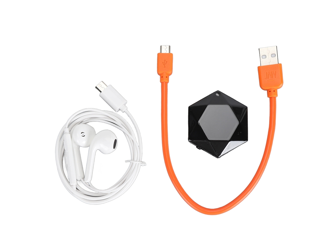 Tocador de Mp3 Colar LAXISCREED com Gravador e Redução de Ruído