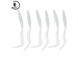 Isca Artificial Luminosa 11cm 6un Soft Bait