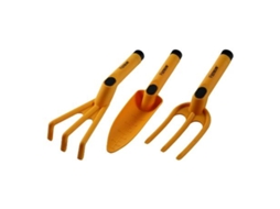 Jgo.3 herramientas jardineria plastico