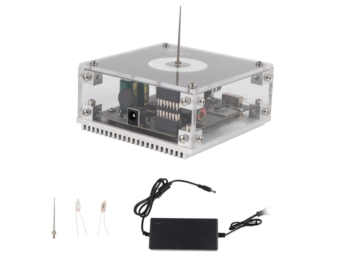 Coluna de Plasma Sem Fio com Luz Touchable 100 240v Plugue Eu para Música Tesla Coil