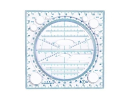Régua Geométrica, Giratória Régua, Gabarito De Desenho, Medição Ferramenta, Bêbado, Material Escolar Para