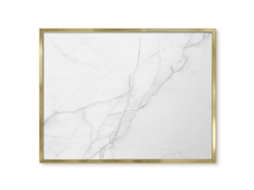 Magnetic Board Bamboo Pattern For The Living Room Espelharte (80x60 Cm)