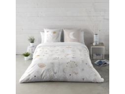 HACIENDO EL INDIO Capa de Edredão Estampada para Cama 105 Algodão Extra Macio Inclui 1 Ou 2 Fronhas Flowers Chao