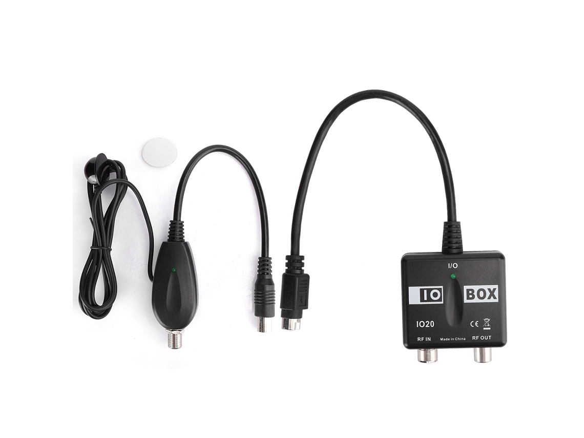 Aetheria kit Cabo Indicador Sinal Decodificador Modulador Tv link Iobox Abs Completo