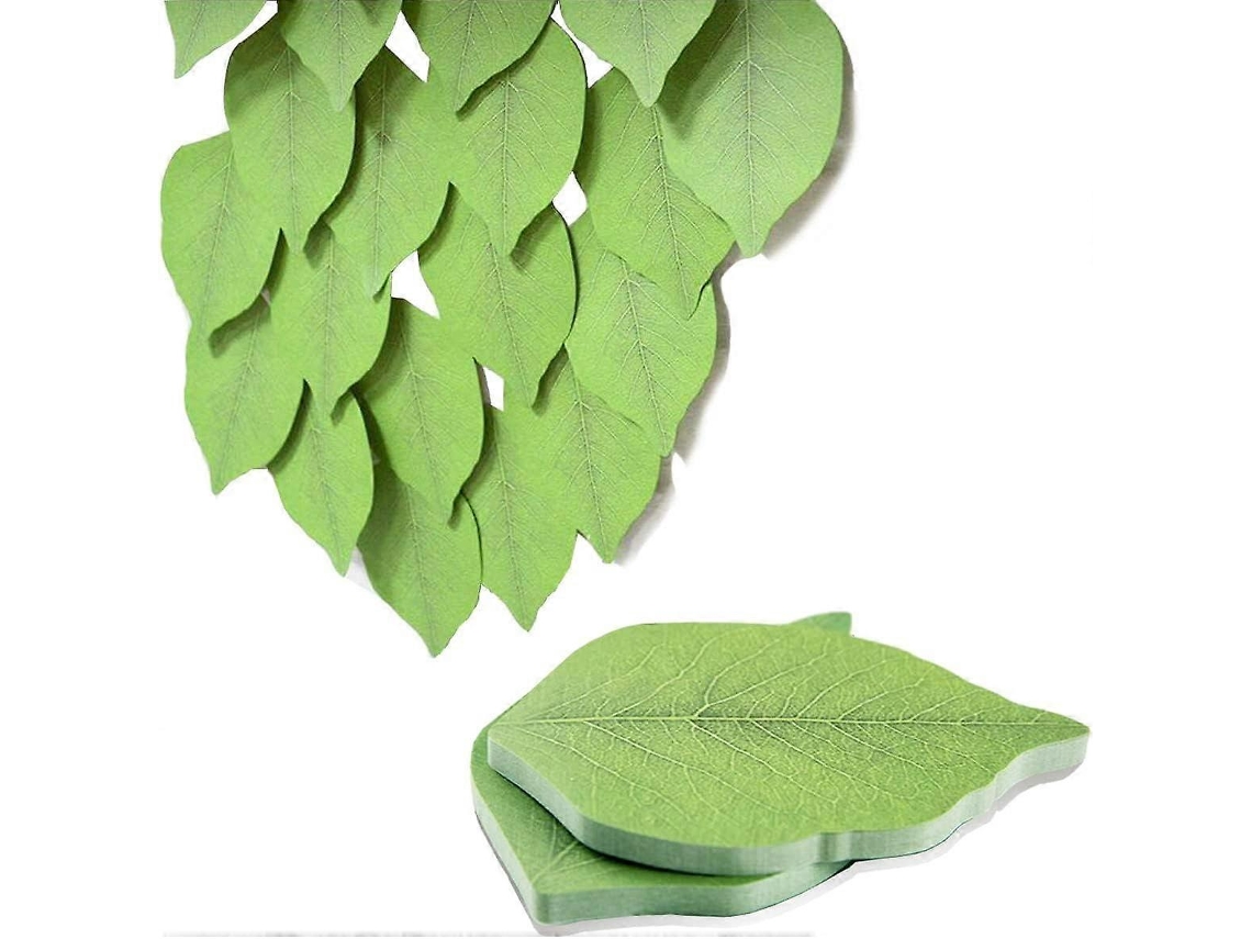 Bloco De Notas Adesivas, 100 Folhas, Verde