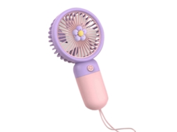 Ventilador Portátil Summer Cooler, Mini De Mão Recarregável Via Usb, Silencioso, Ideal Para Uso Em Mesas E Áreas Externas.