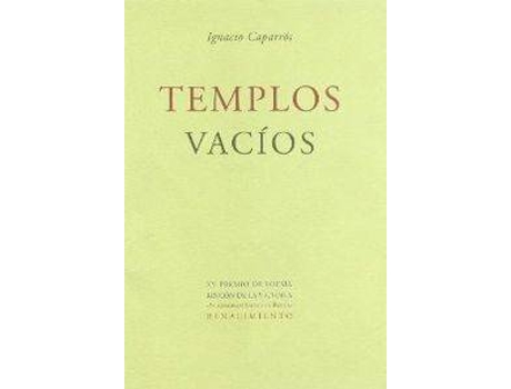 Livro Templos Vacios de Ignacio Caparros