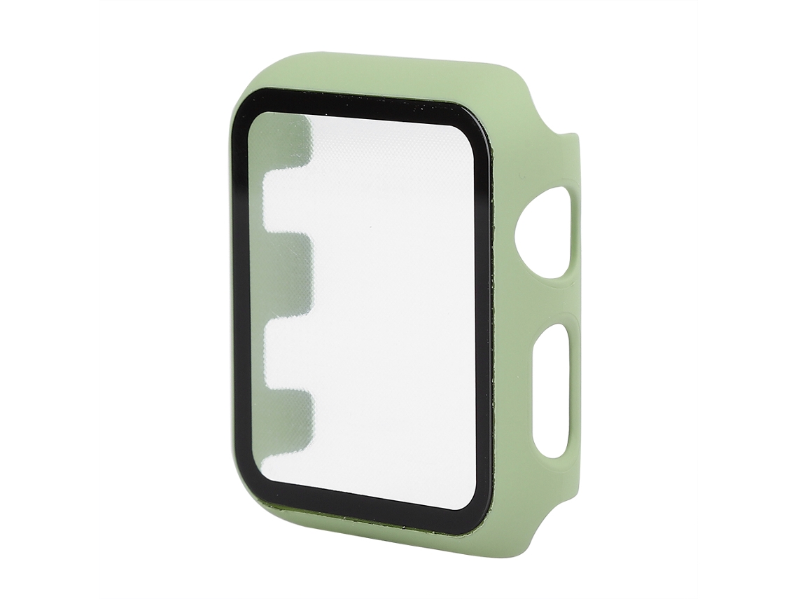 Carcasa Protectora De Pantalla De Vidrio Templado Para Relógio De 38mm Cor Menta Verde