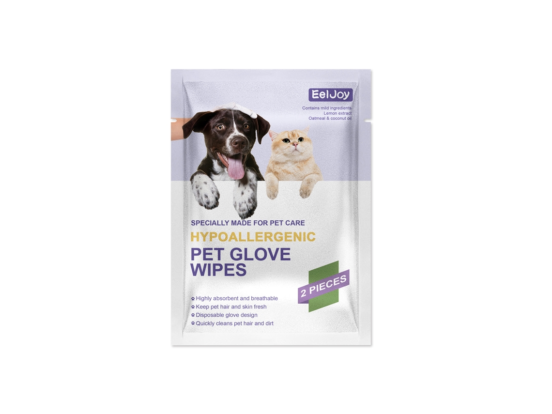 Luvas para Higienização de Animais, Kit Ideal para Cuidados Domésticos LAXISCREED