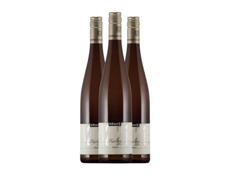 Vinho branco KRANZ Riesling Seco Pfälz (0.75 L - 3 Unidades)