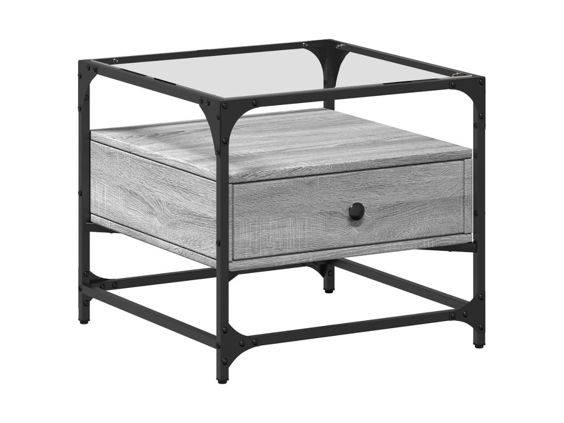 Coffee Table, Coffee Tables Vidaxl Cinzeto Madeira Processada (n/a)