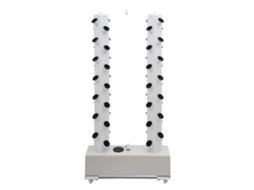 Sistema De Jardim Hidropônico Em Torre, 56 Pontos De Plantio, Tanque De 30l, Branco