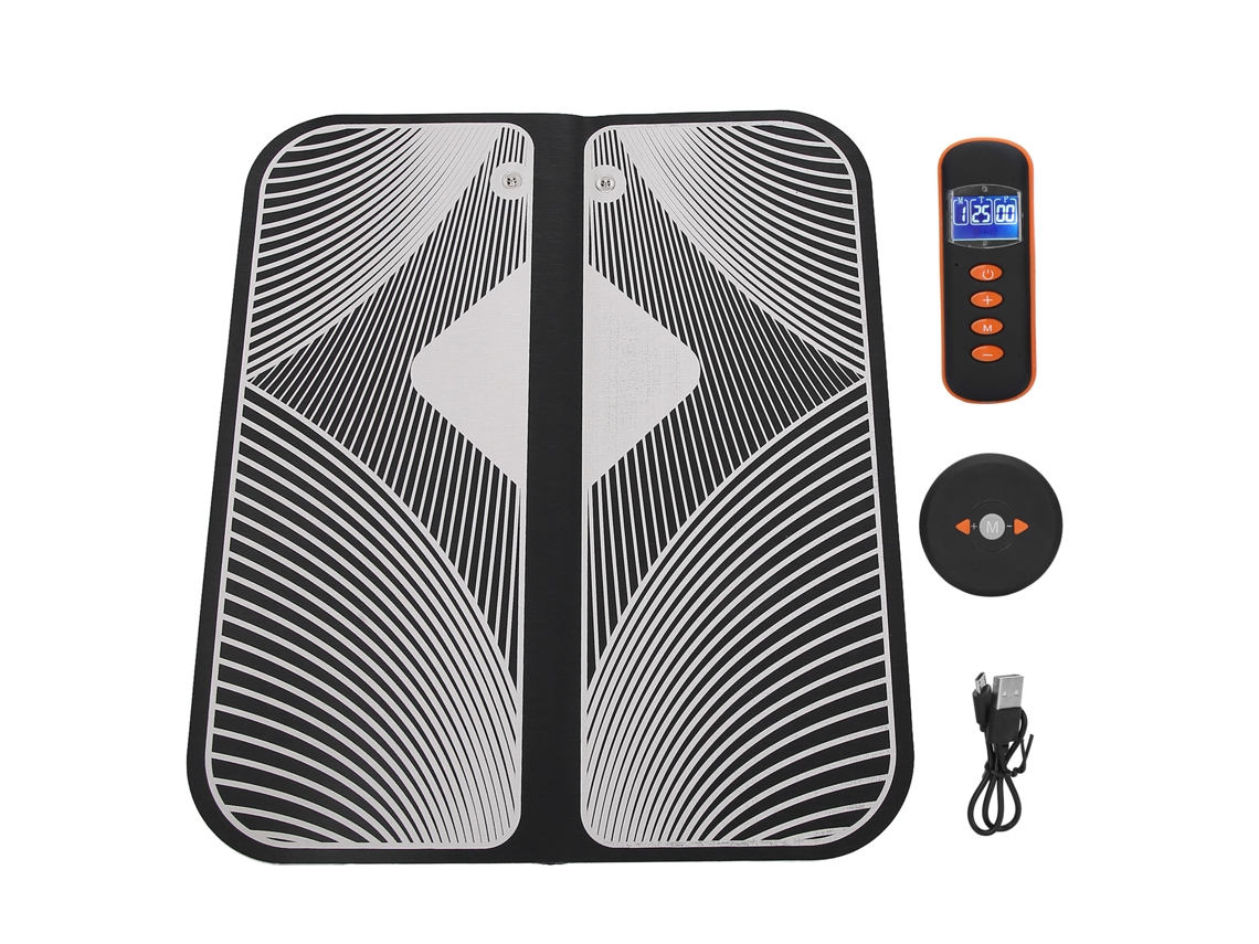 Tapete Elétrico Para Massagem Nos Pés, Tapete Inteligente Para Massagem Nos Pés, Estimulador Muscular Abs Com Controle Remoto Slowmoose