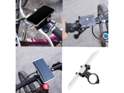 BRAND suporte para celular para bicicleta de ligação de alumínio apoio para moto MTB bicicleta de estrada manubrio GPS | S/MARCA