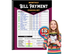 Bill Tracker Carnet De Paiements – Carnet De Planification Mensuelle De