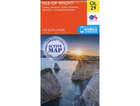 Livro Isle Of Wight De Ordnance Survey (inglês)