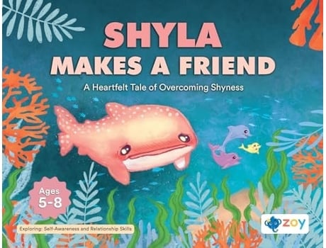 Livro Shyla Makes a Friend A Heartfelt Tale of Overcoming Shyness de Zoy LLC (Inglês)