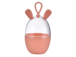 Porta Esponja De Maquillaje Cartoon Rosa Con Caja Y Cuerda Para Blender