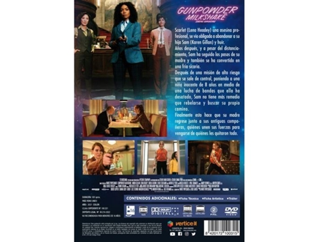 DVD Gunpowder Milkshake Cóctel Explosivo
