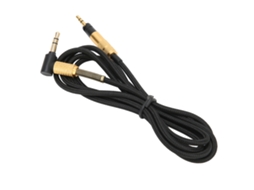 Cabo De Áudio Para Fones Sennheiser Hd4.30 Hd4.40bt Hd4.50btnc Com Cobre Sem Oxigênio 1.2m