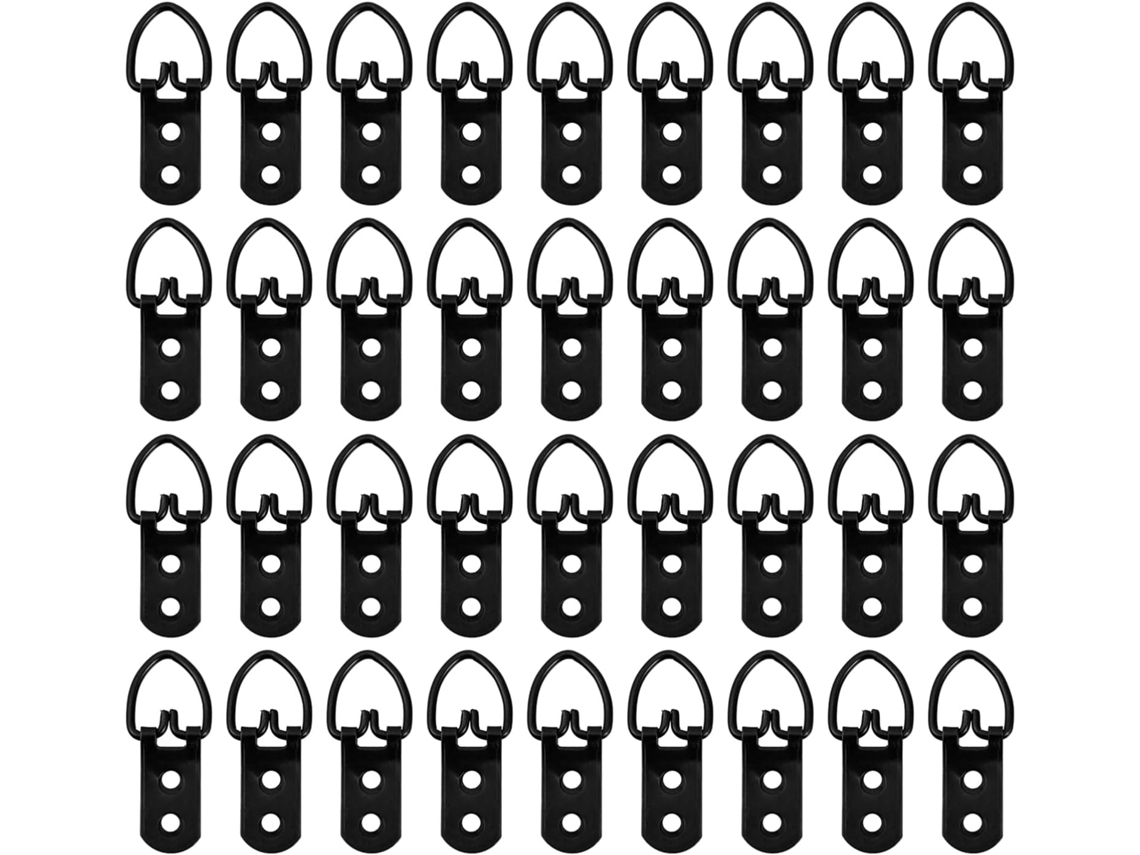 Conjunto De 100 Ganchos Duplos Para Porta-retratos, Ganchos De Metal Para Fixação Na Parede.