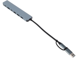 Hub Usb De Alta Velocidade Para Laptop, Design Compacto, Extensor
