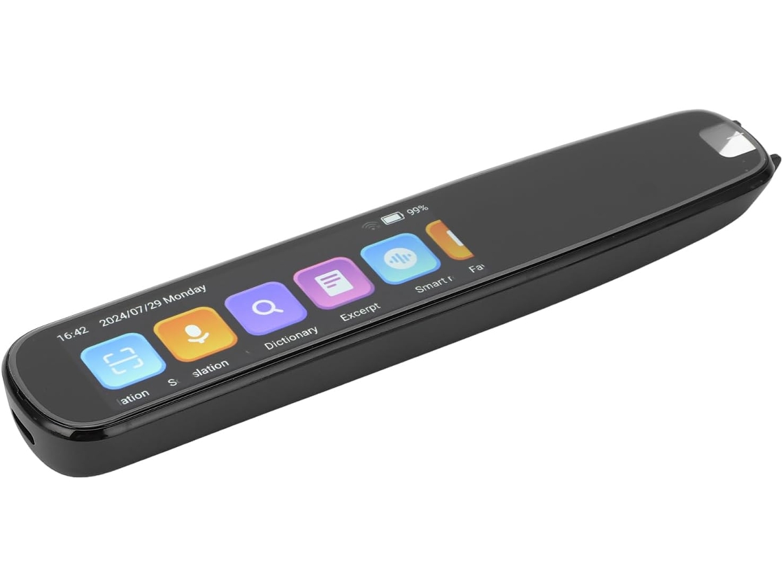 Caneta Tradutora Com Scanner, Caneta Multifuncional Com Tela De 2, 86 Polegadas, Dispositivo De Tradução Online Com 112 Idiomas