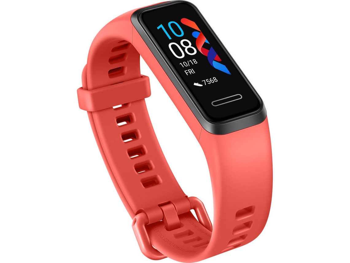 Pulseira Desportiva HUAWEI Band 4 (Bluetooth - Suporta SpO2 - Até 9 dias de Autonomia - Laranja)