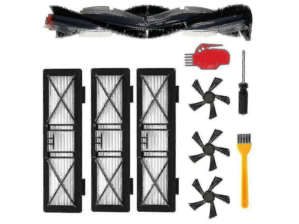Kit de acessórios compatível para aspirador de pó robô Neato Botvac D Series D3 D4 D5 D6 D7 D75 D80 D85 Slowmoose (LGL)