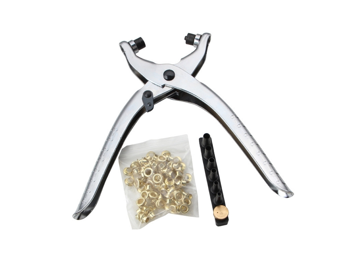 Alicate Para Ilhós, Ferramentas Artesanato, Kit De Ferramenta Substituição Ilhós 2mm, 2,5mm, 3mm, 3,5mm, 4mm E 4,5mm -aquaforge