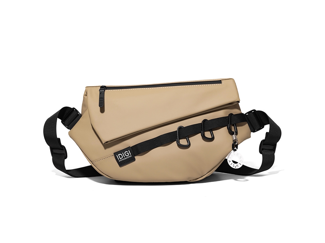 Bolsa Transversal Masculina (cáqui), Ideal Para Ir Ao Trabalho, Bolsa De Ombro Simples.