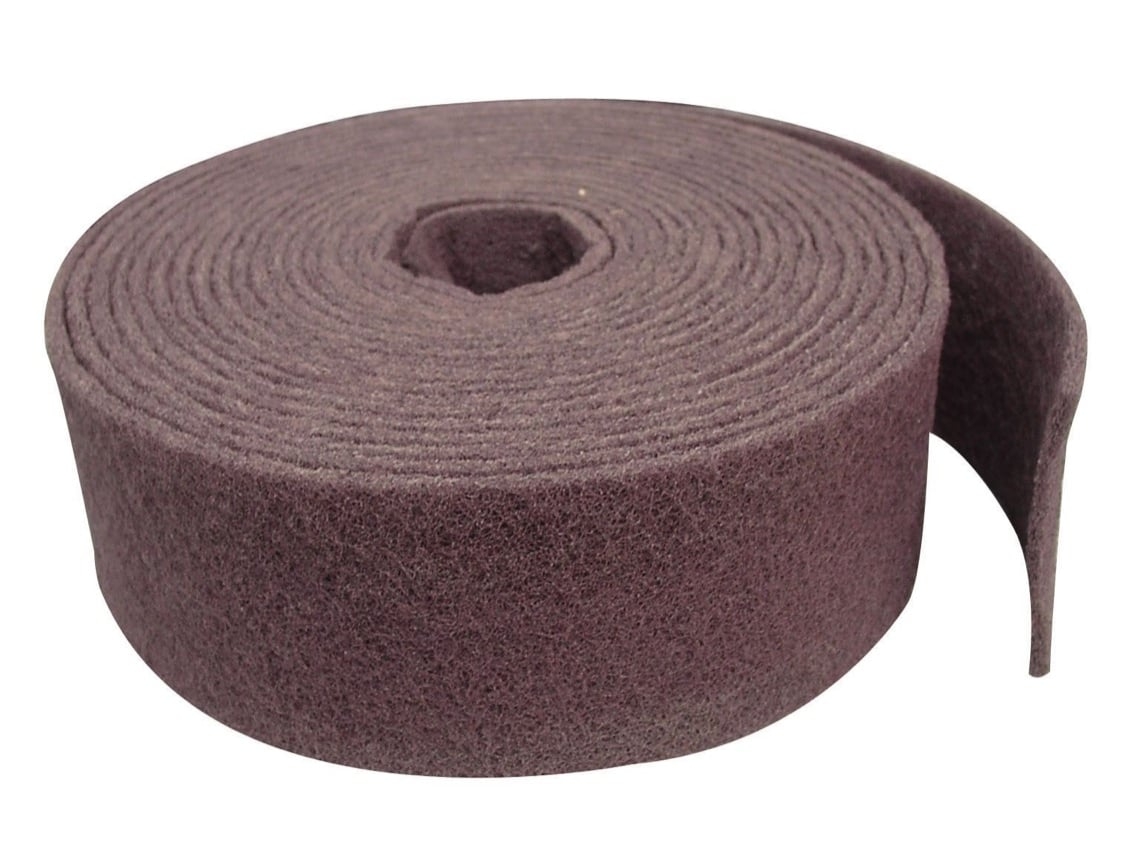 CALFLEX-Rva250/A-Rolos De Fibra Abrasiva Não Tecida De Qualidade Profissional (Largura 250 Mm Comprimento 10.000 Mm Grão Vf-280/320)
