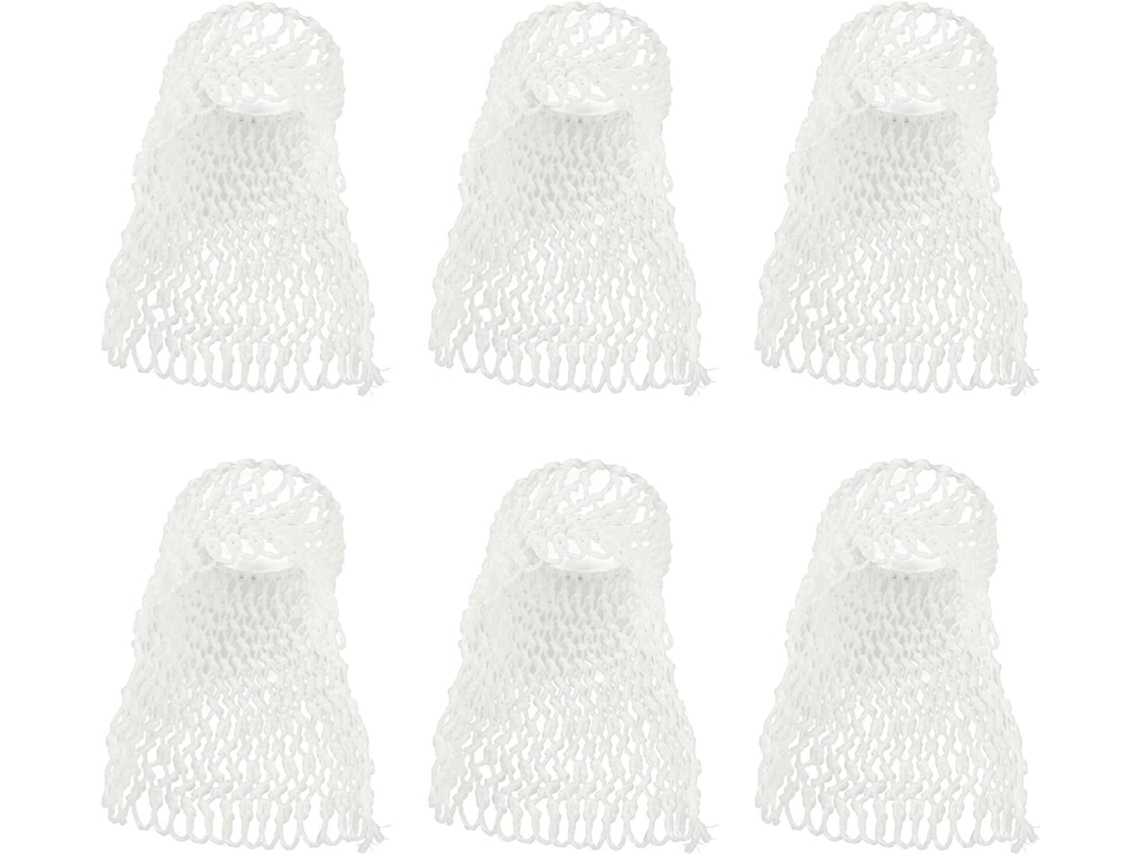 Sac En Pour Table de Billard, Nylon Blanc Durável, Sans Fond, Billard Chinois/inglês, 6 Peças SFUSHOS