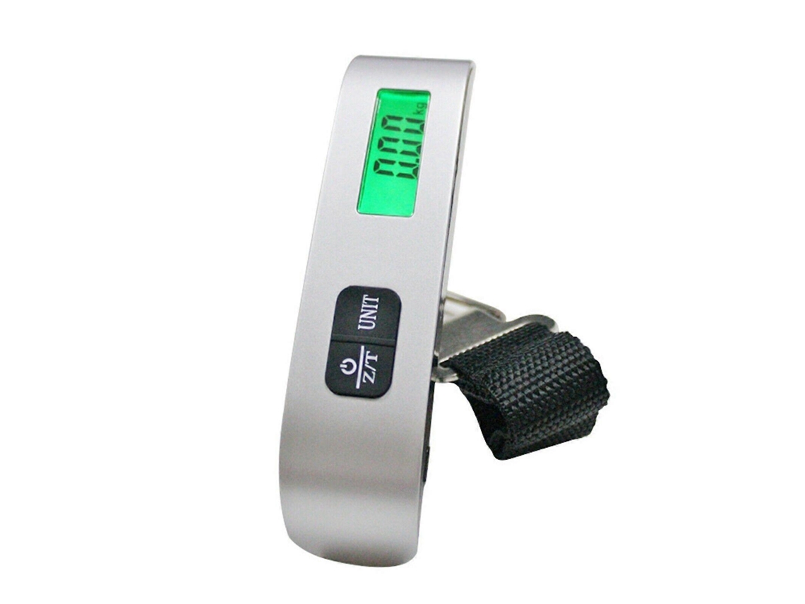 Escala Digital Well Para Viagem Com Exibidor Lcd Pesagem De Mala Mão Pendurada Novo