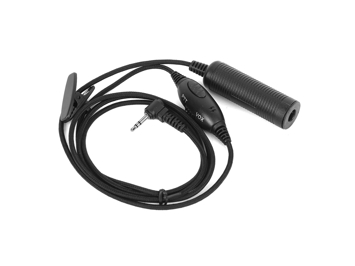Cabo Adaptador Militar Vox Ptt Com Conector De Pino Único De 25 Mm Para Motorola Talkabout Tlkr T80 T6 T7 T8 T5820 Xtr446 Md200 Brilvibera