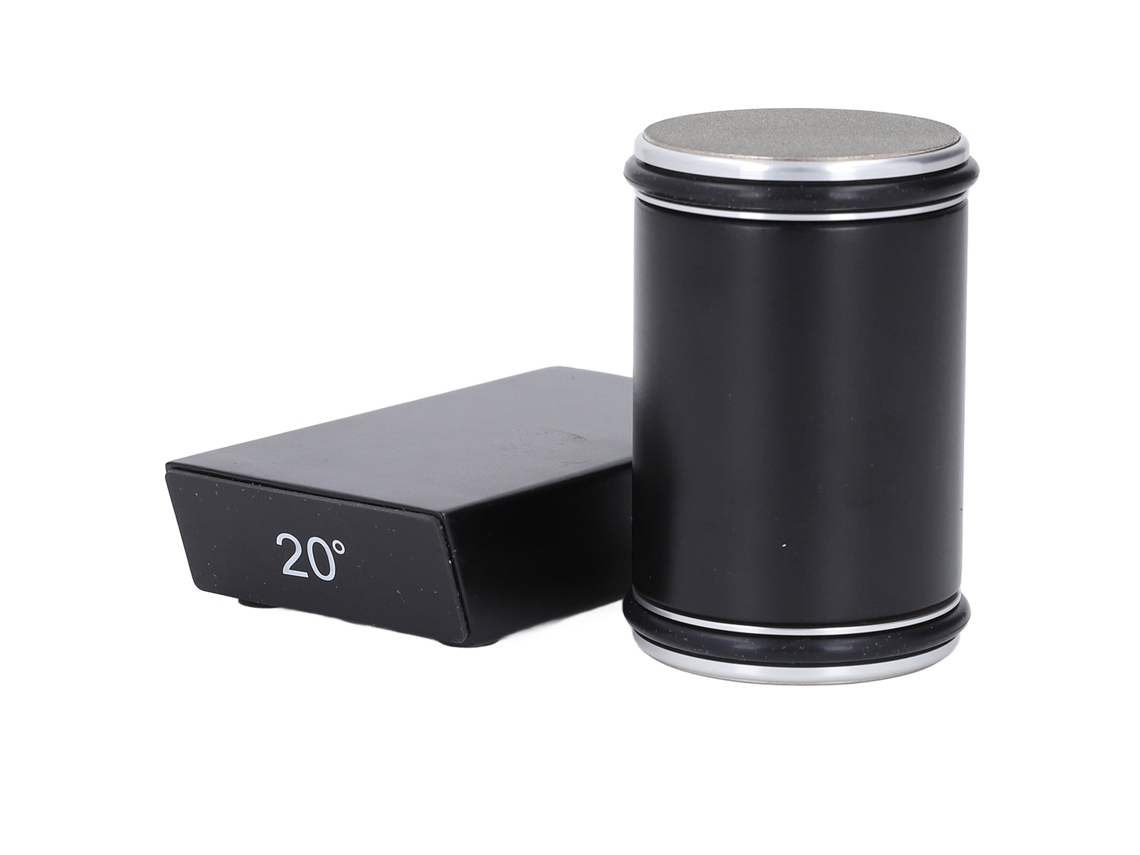 Ferramenta De Afiamento De Facas De Cozinha Rolling Sharpener Com Disco Diamante 400/1000 Grit E Ângulo Magnético 15-20 Graus